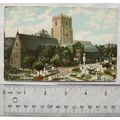 1905 postcard Folkestone Parish Church