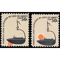 1608, MNH 50¢ Orange Color Shifted Well Down Er...