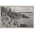 Rocks on North Shore, Lake Superior, Ontario, c...