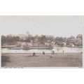 St. Albans Abbey From The Lake St. Albans Hertfordshire Postcard (QHER395)
