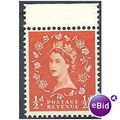 1958 SG570 1/2d Orange-Red M Crowns Wilding Unm...