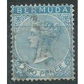 Bermuda 1886 SG25 2d Blue Fine Used ....