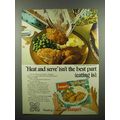 1970 Banquet Fried Chicken Frozen Dinner Ad!