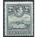 Antigua 1951 SG101a 2d Slate Grey Mounted Mint ...