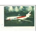 Aviation CAL AIR DC10-10 Postcard by Skilton & ...