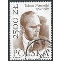 Mi 3371: 90th Anniversary of the Birth of Tadeu...