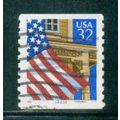 Used 2913 32c U.S. Flag Over Porch Fine CNS 333...