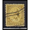 Used 713 8c George Washington Barely Clears RA2256