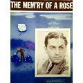 The Memory of a Rose 1940 Sheet Music Blue Barr...