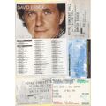 David Essex 2000 2002 2007 2008 Nottingham Conc...