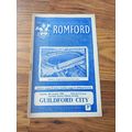1961/62 Romford vs Guildford City - Southern Le...