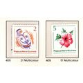 Papua New Guinea ASC 408-09 1981 Coil stamps, M...
