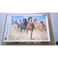GALLOPING HERD OF HORSES by Bonnie Marris Jigsa...