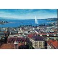 Switzerland PC 1991 - Geneve - View on the lake...