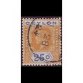 CEYLON SRI LANKA [1921] MiNr 0198 ( O/used ) [La]