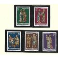 Luxembourg Stamps Scott #B292 To B296, Mint Nev...