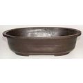 "Brown Mica Bonsai Pot - Oval16.75"" x 11.75"" ...