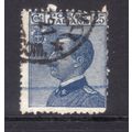 ITALY 1908 SG77 25c BLUE FINE USED #6