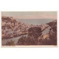 Looe from West Downs Cornwall Postcard 47002
