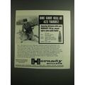1962 Hornady 150 gr. Secant Ogive Spire Point Bullet Ad - One Shot Kill
