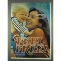 1978 Tampax Tampons Ad - Feel Free