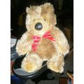 Adorable Brown Furry Plush Bear Stuffed Animal Toy