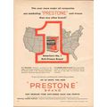 NATIONAL CARBON COMPANY 1955 marketing PRESTONE...