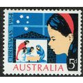 Australia 1964 Christmas 5d Red Blue Buff and B...