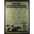 1974 Weaver Qwik-Point Ad - Qwik-Point accuracy comes fast and easy