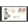 FDC Rose Craft 5c Vote For Women Pair (Cachet-T...