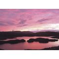 Loch Plocropol Outer Hebrides Purple Evening Su...