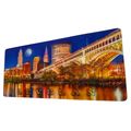 Night View Cleveland Jumbo 3D Fridge Magnet