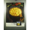 1972 Kraft Macaroni & Cheese Ad - Lots of rich sauce, flavored with cheddar