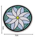 Flower Iron On Patch Floral Design Motif Decora...