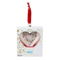 Me to You Glass Heart Christmas Tree Bauble