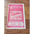 1961/62 Romford vs Sudbury Town - Eastern Count...