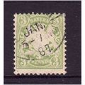 GERMANY STATES BAVARIA 1881 3pf YELLOW GREEN SG...