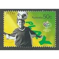 AUS 2006 50c 'WORLD CUP FOOTBALL' FINE USED (EB...