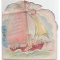 50's AM Davis & Co Card To my Husband on Our We...