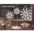 Crochet Doily Pattern Five In One Doily