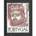 PORTUGAL 1955 PORTUGUESE KINGS 1e BROWN ALFONSO...