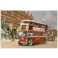 Advertising LEYLAND LONDON TRANSPORT TROLLEYBUS...