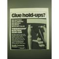 1980 Bostik Thermogrip electric glue gun Ad - G...