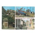 multiview, HASTINGS, SUSSEX. unused vintage pos...