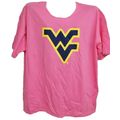 West Virginia Mountaineers Pink Scoop Neck Tee ...