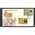 FDC Int'l Jersey Honoring USA Bicentennial (Cac...