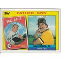 1985 Topps Baseball card 132 Dale Berra/Yogi Be...