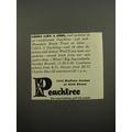1951 Peachtree Restaurant Ad - Looks like a cool