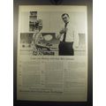1957 Members New York Stock Exchange Ad - I saw you flirting with Mrs. Johnson