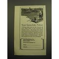 1928 Moto-Mower Lawn Mower Ad - Your lawn like ...